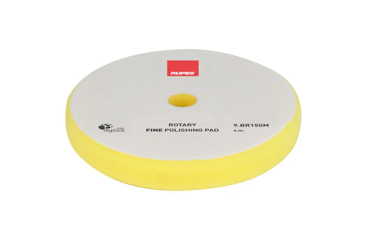 RUPES 9.BR150M Rotary Fine Polishing Foam Pad, 130/135 mm, 5"