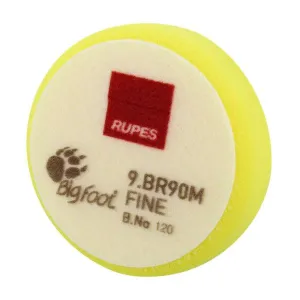 RUPES 9.BR90M Rotary Fine Polishing Foam Pad, 80/85 mm, 3"