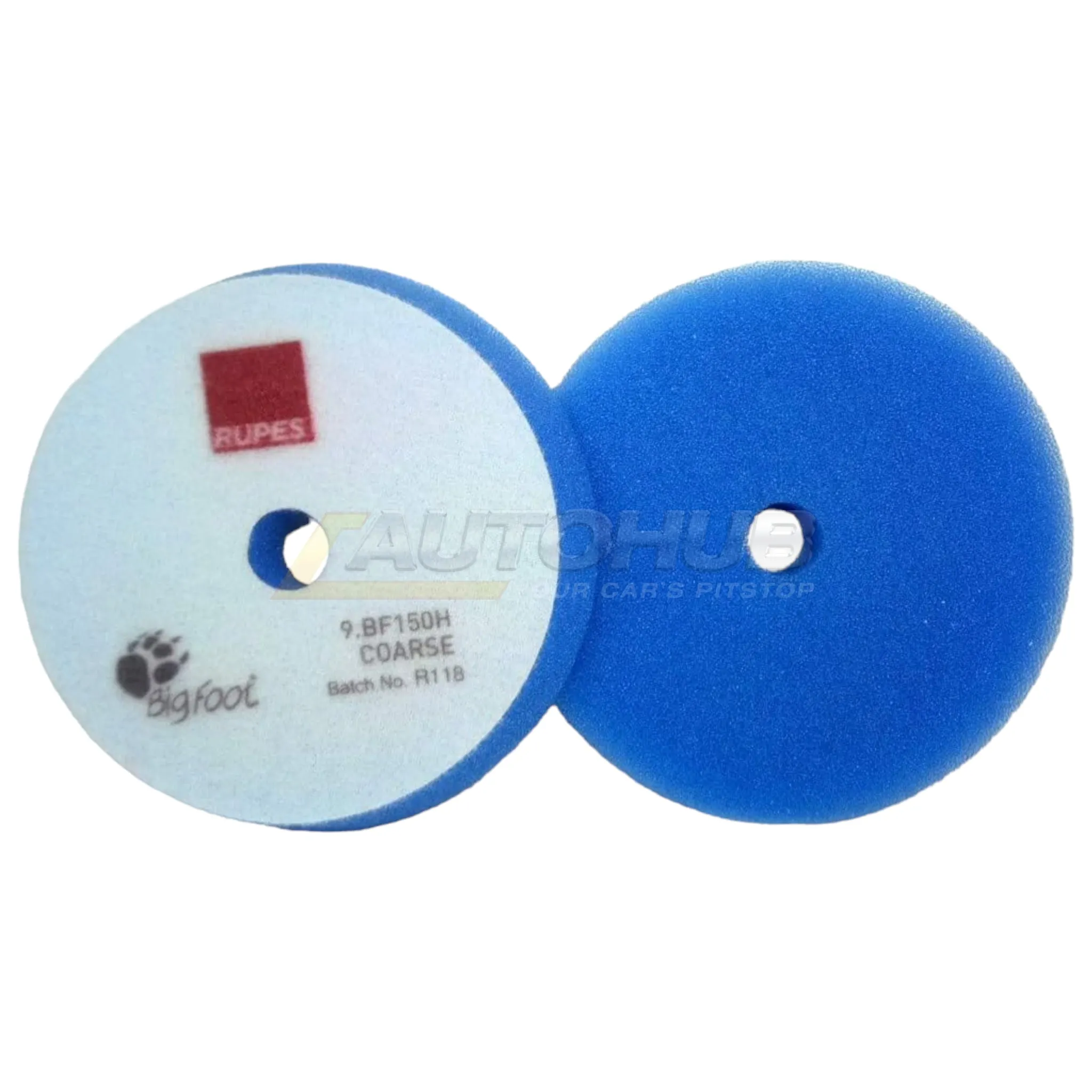 Rupes Blue Coarse Foam Polishing Pads - 9.BF150H