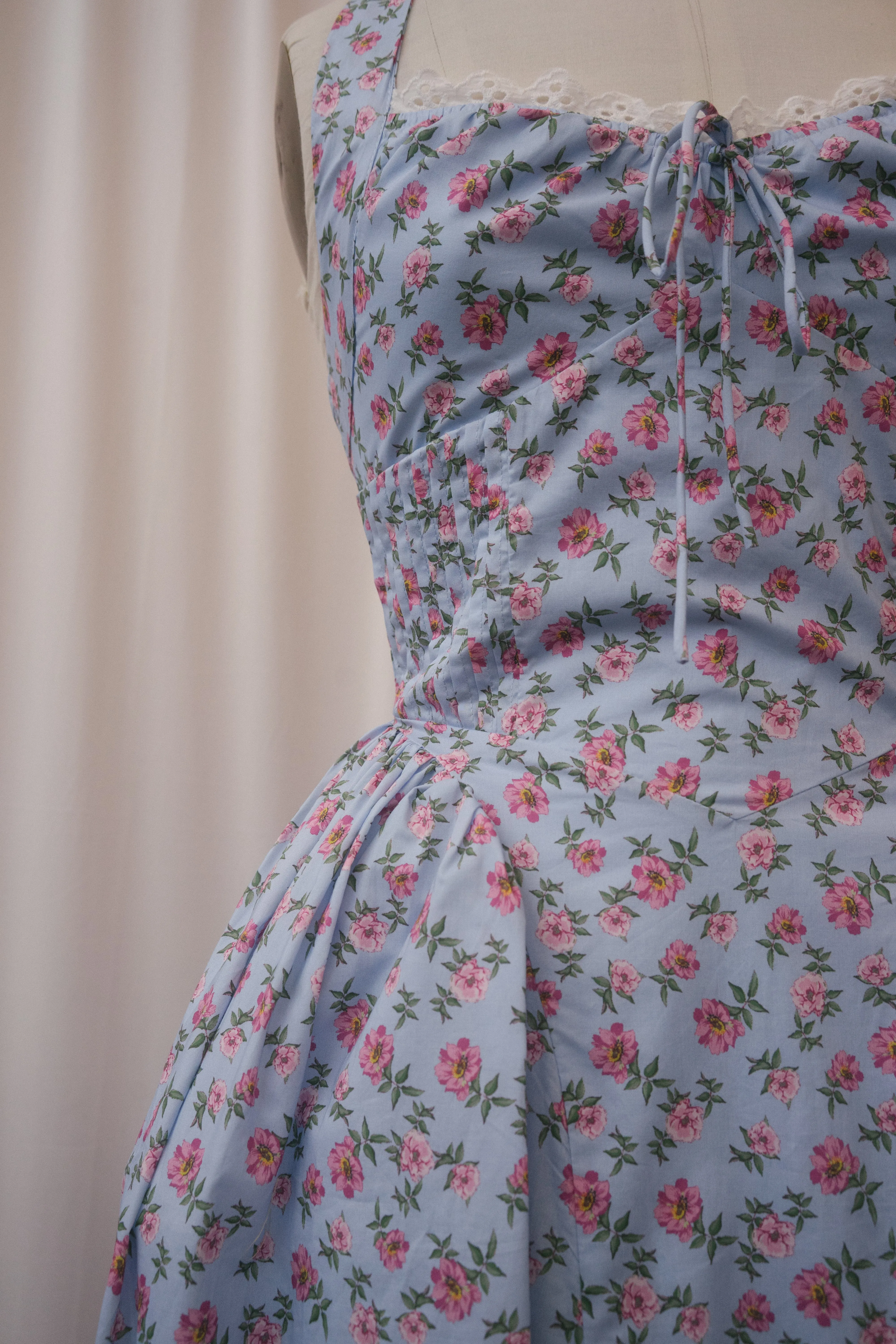 Saskia Dress in Sunrise Garden