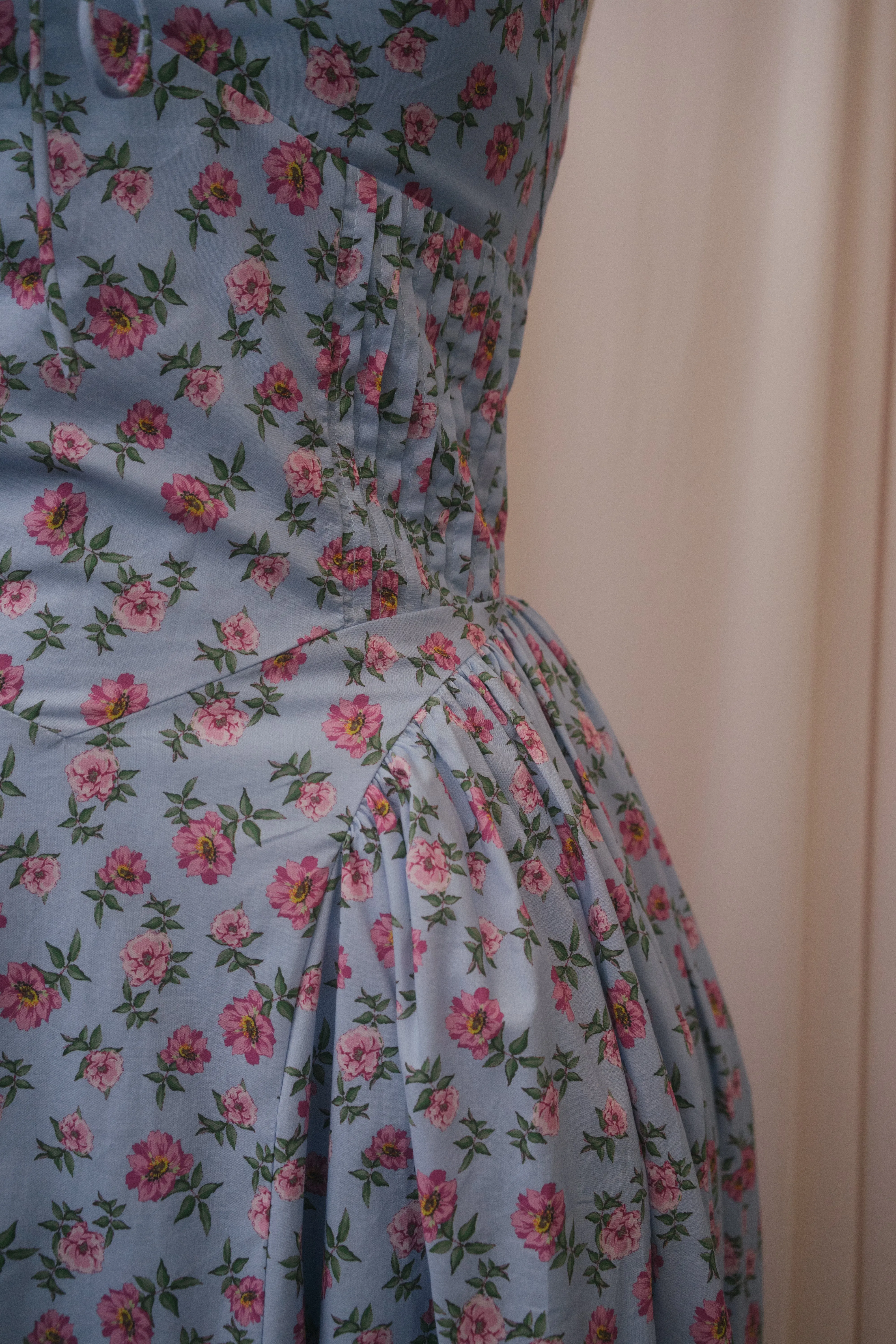 Saskia Dress in Sunrise Garden