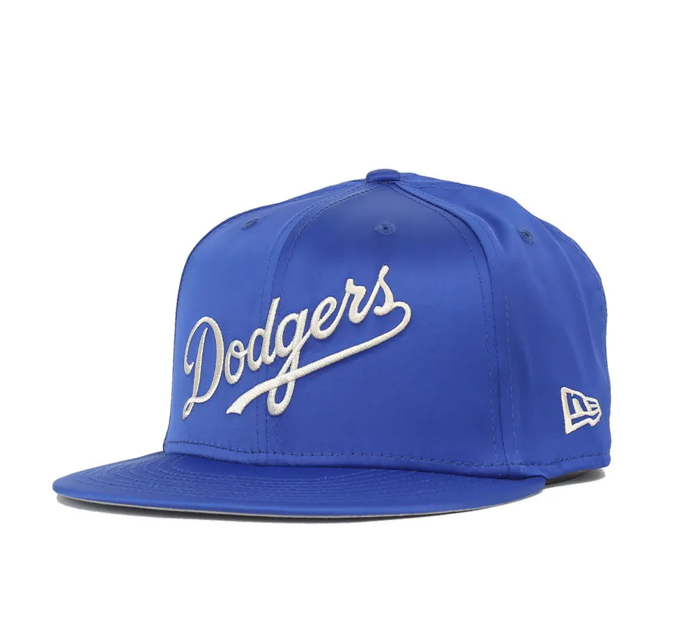 SATIN SCRIPT LOS DODGER SNAPBACK