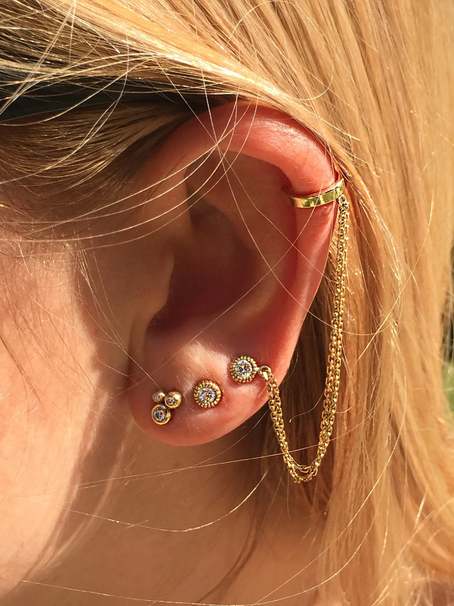 Sea Foam Stud