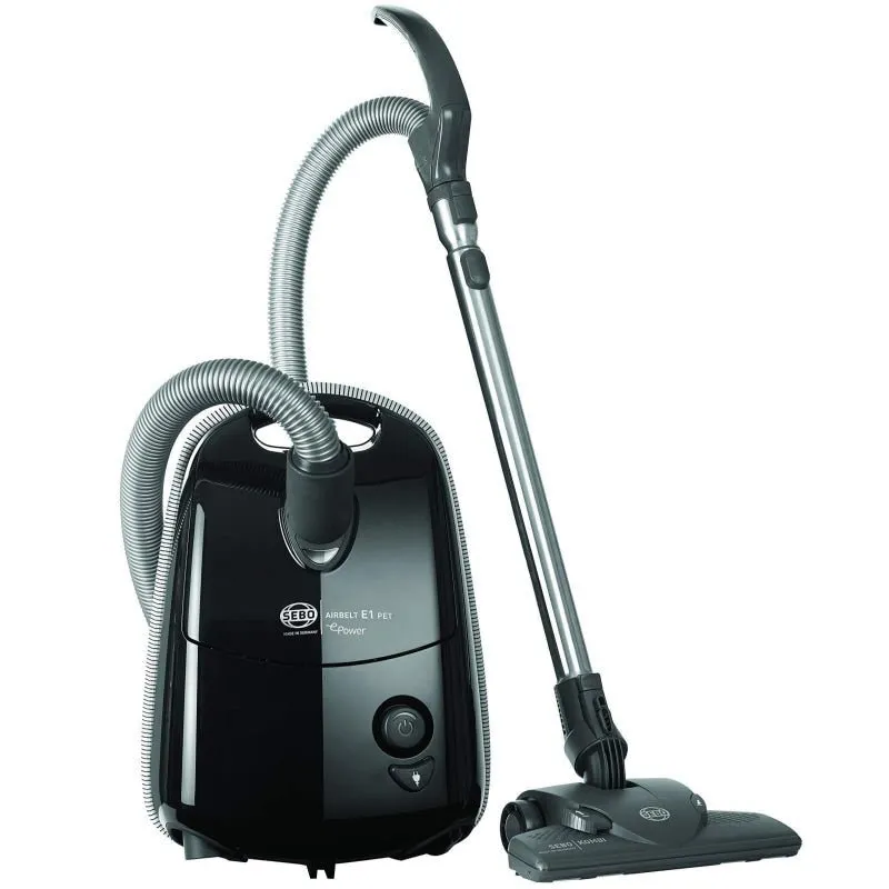 SEBO E1 Kombi Airbelt Canister Vacuum Cleaner