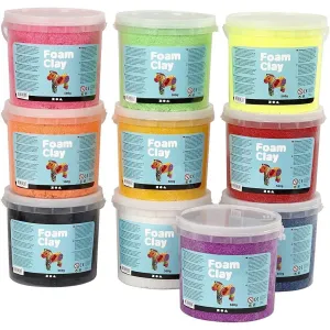 Self-Hardening Modelling Clay With Small Beads 560g x 10 Buckets