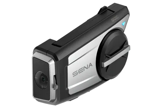 Sena 50C Premium Mesh Communication, 4K Camera, and SOUND BY Harman Kardon