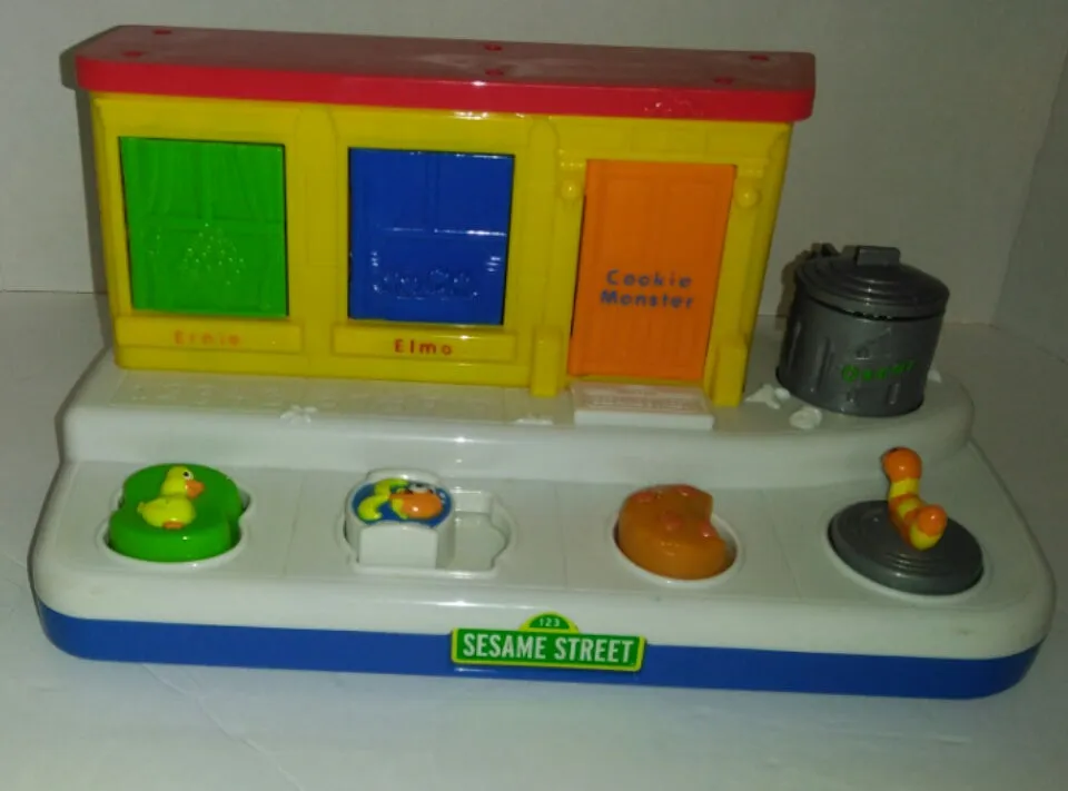Sesame Street Pop n Play Singing Activity Center Toy