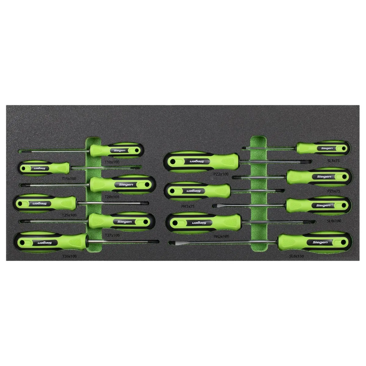Siegen by Sealey Top Chest & Rollcab Combination 6 Drawer with Tool Kit 247pc