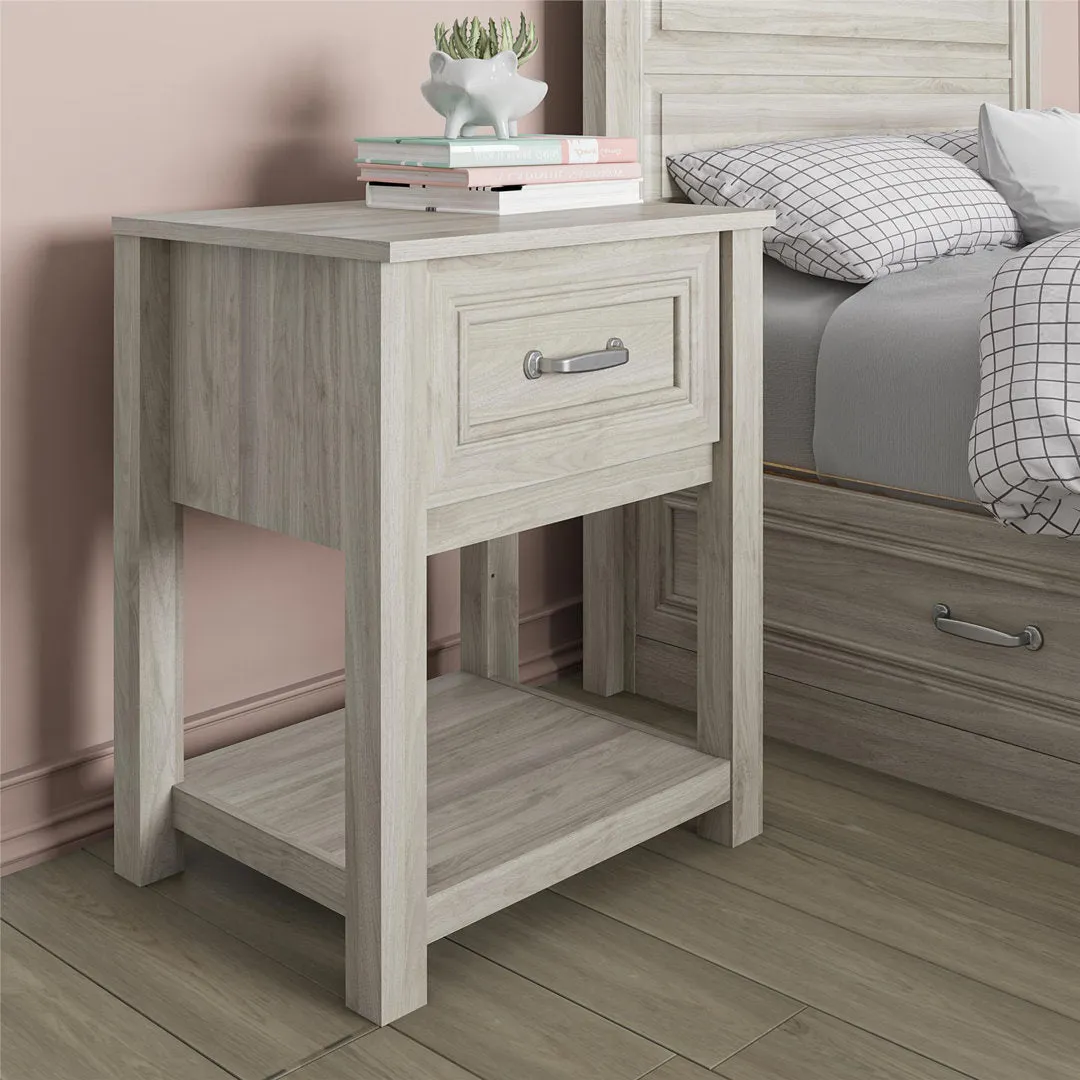Sierra Ridge Levi 1 Drawer Nightstand Little Seeds