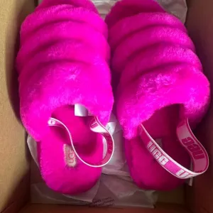 size 6 in kids brand new Ugg slides