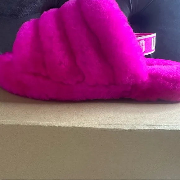 size 6 in kids brand new Ugg slides