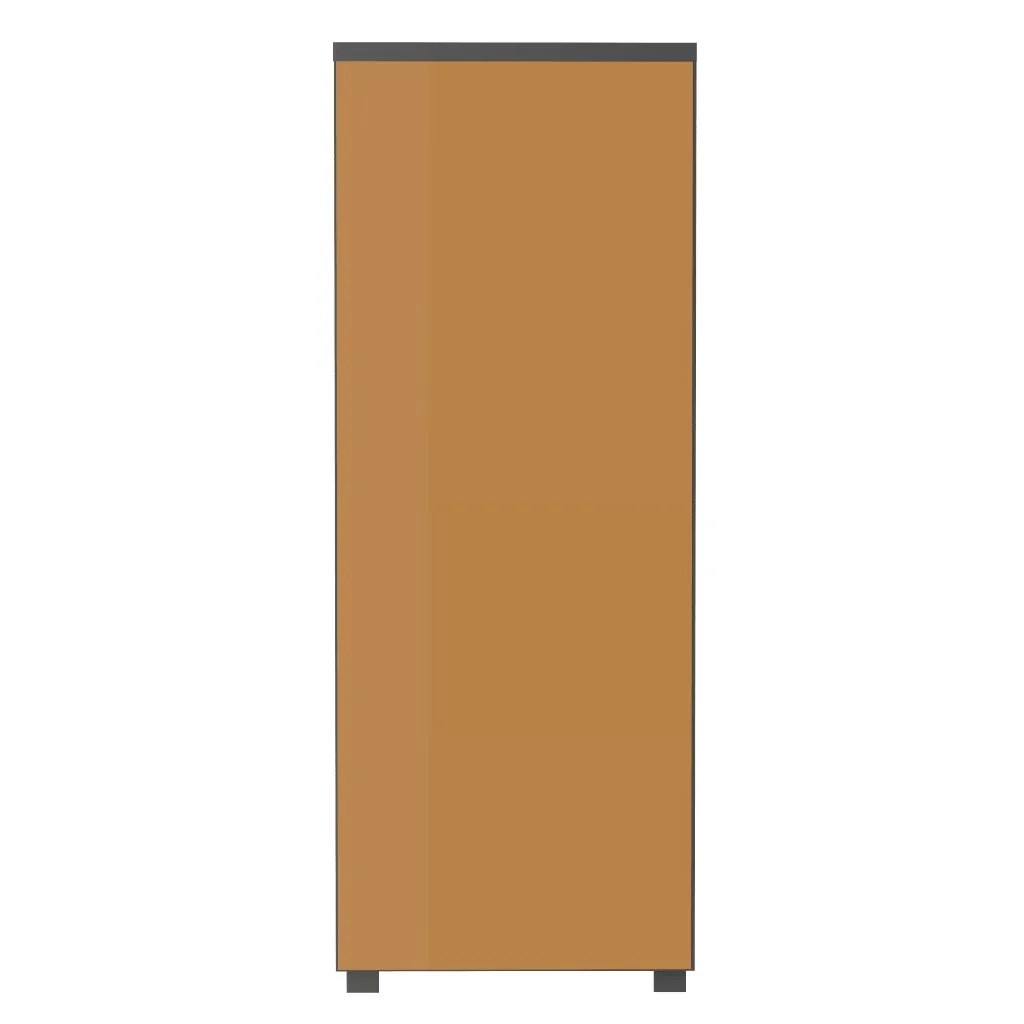 Standing Bureau - 7 drawer - Aria - Dark Gray