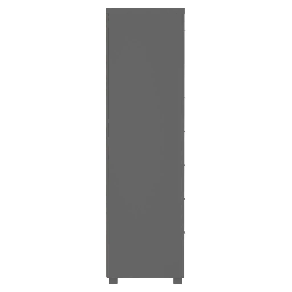 Standing Bureau - 7 drawer - Aria - Dark Gray