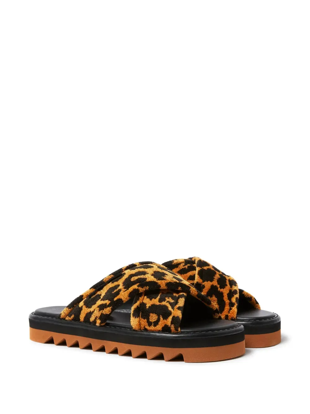 Stella McCartney leopard-print slides