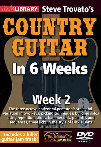 Steve Trovato's Country Guitar in 6 Weeks (Week 2 DVD)