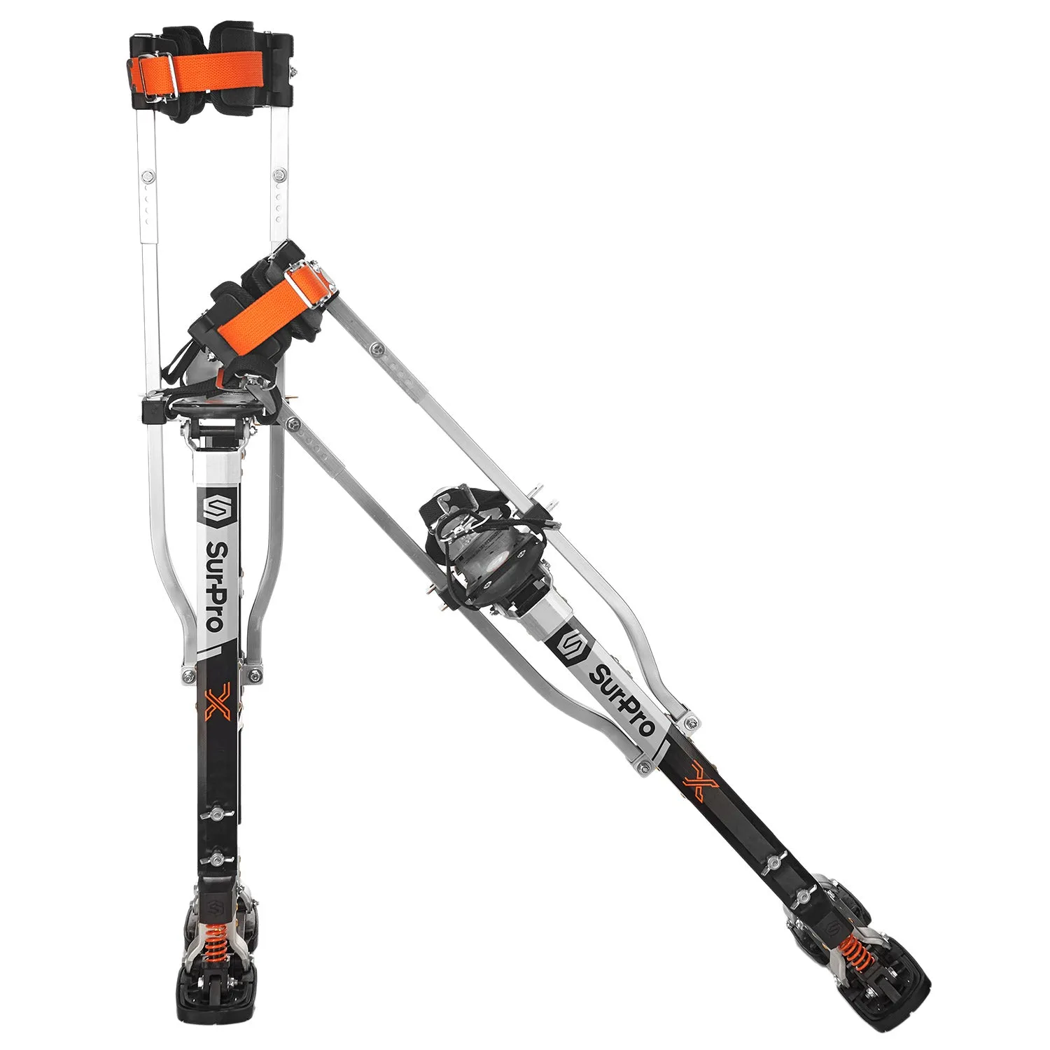 SURPRO S2X Flexion Foot Magnesium Double Pole Stilts