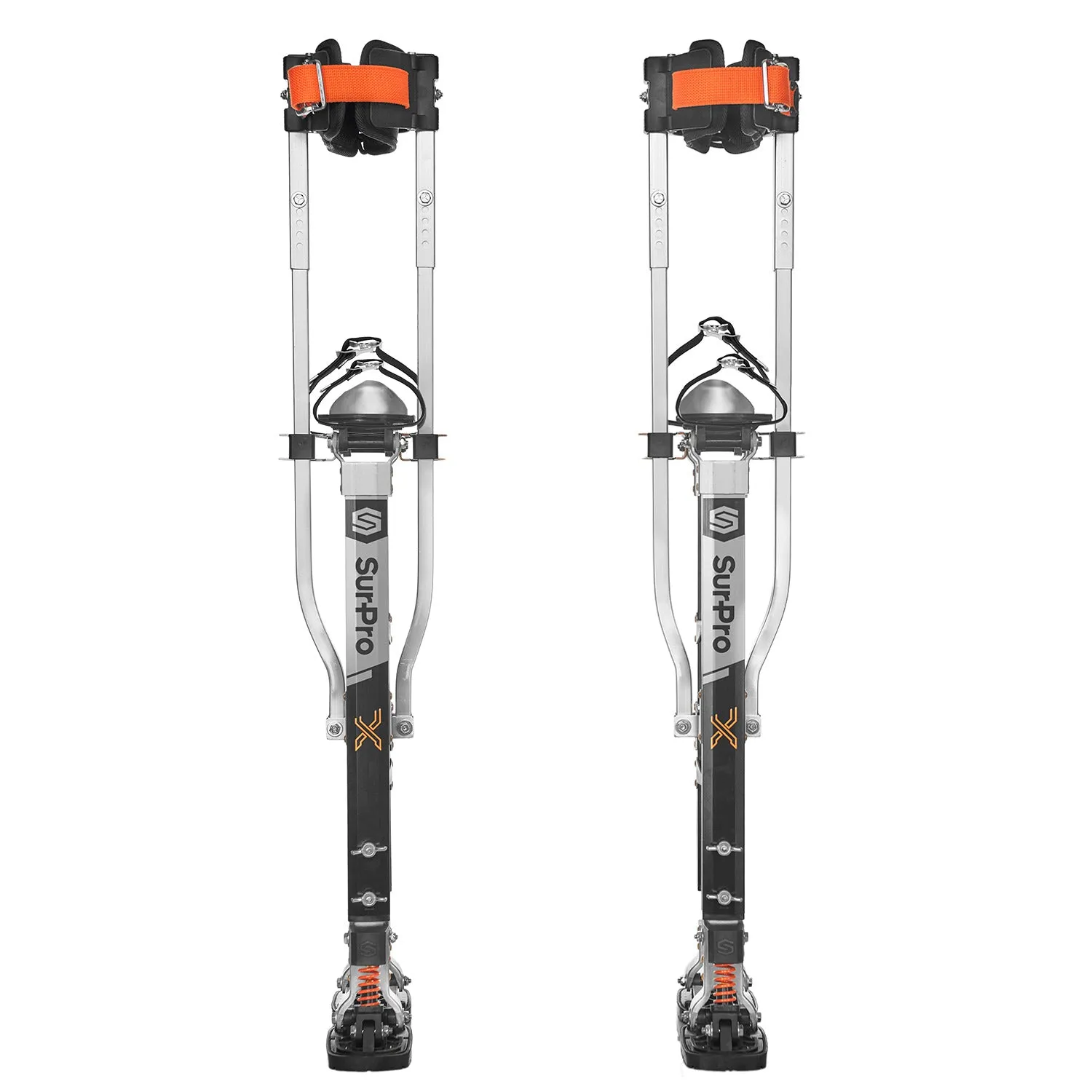 SURPRO S2X Flexion Foot Magnesium Double Pole Stilts
