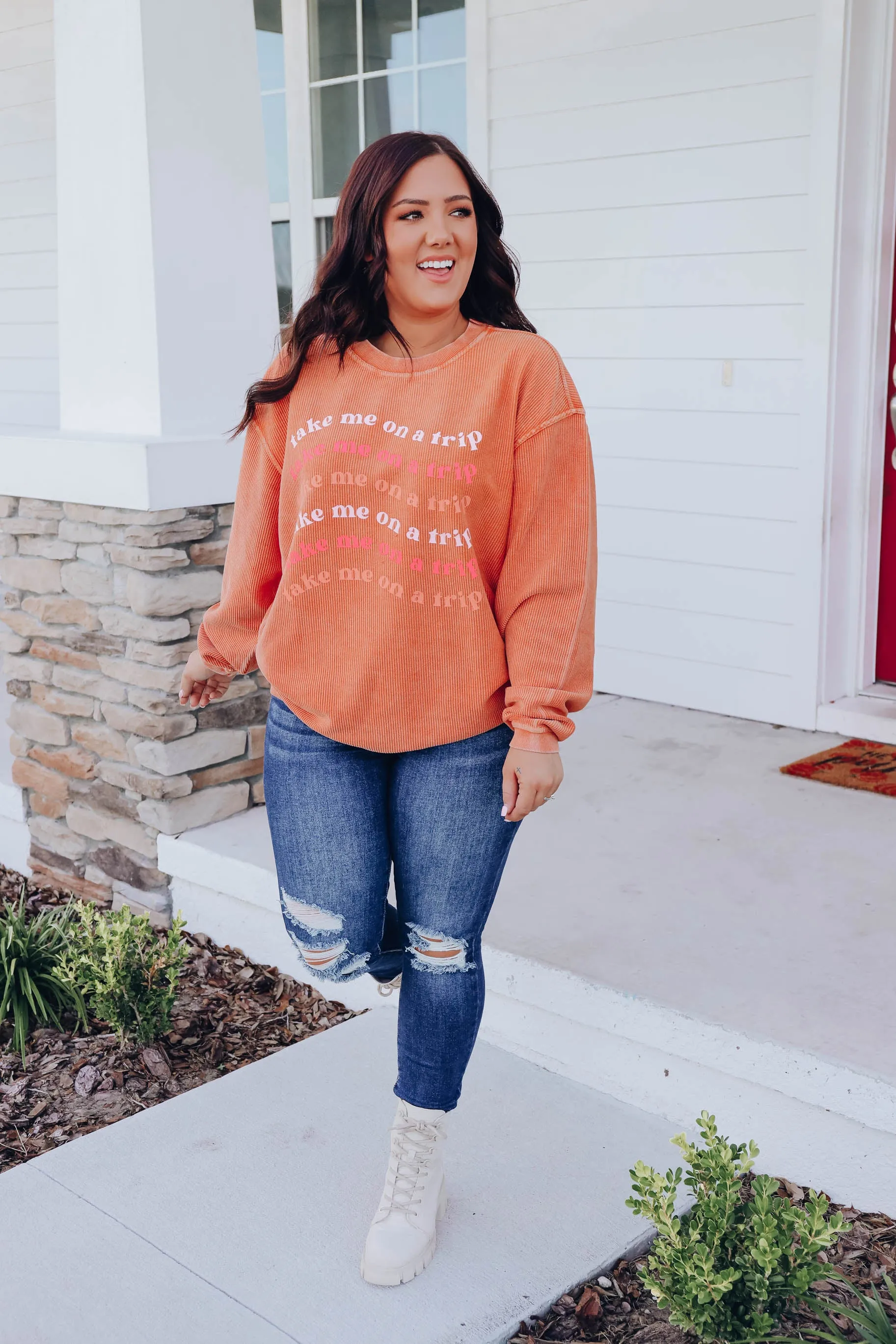 Take Me On A Trip Sweatshirt