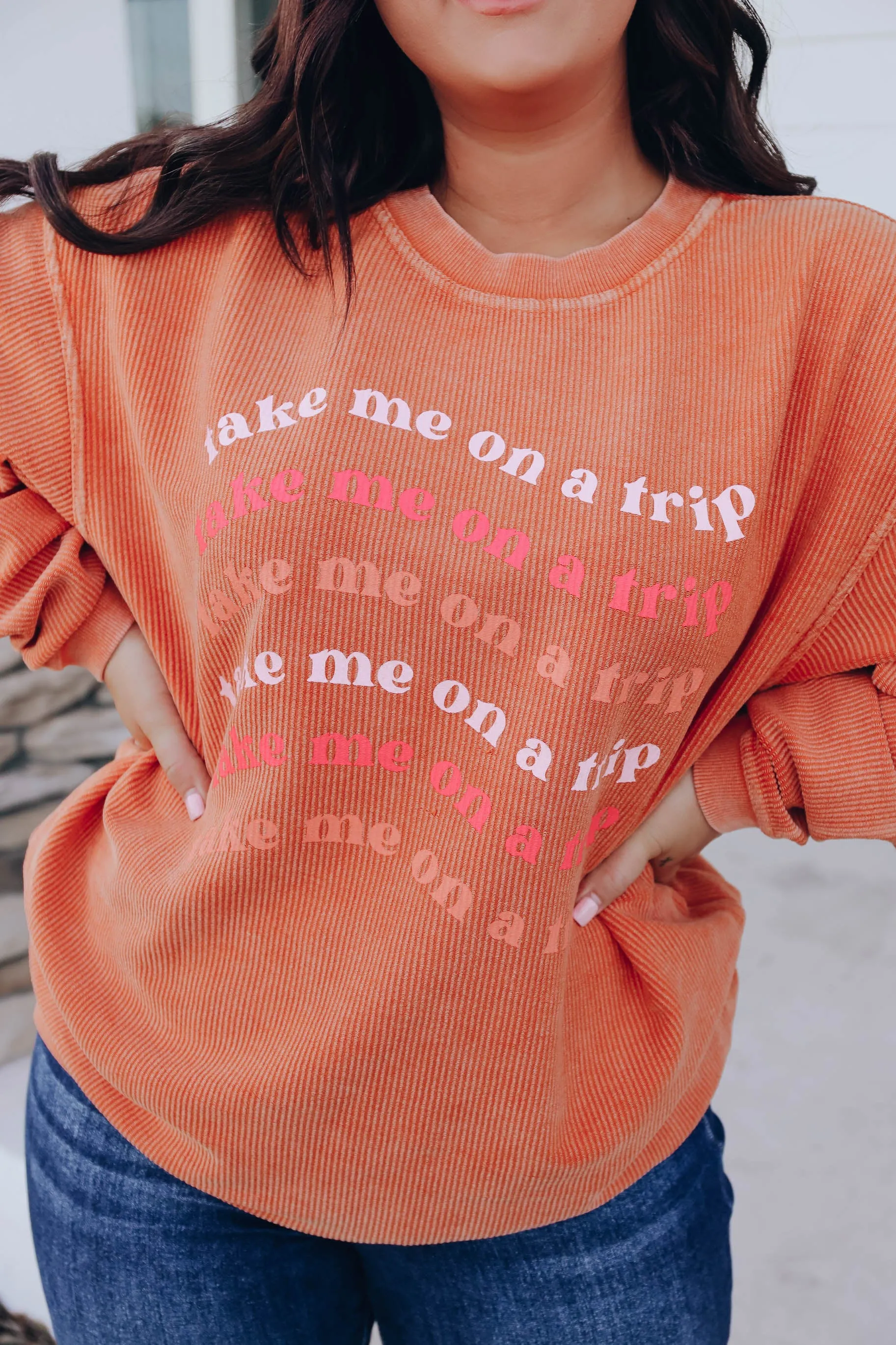 Take Me On A Trip Sweatshirt