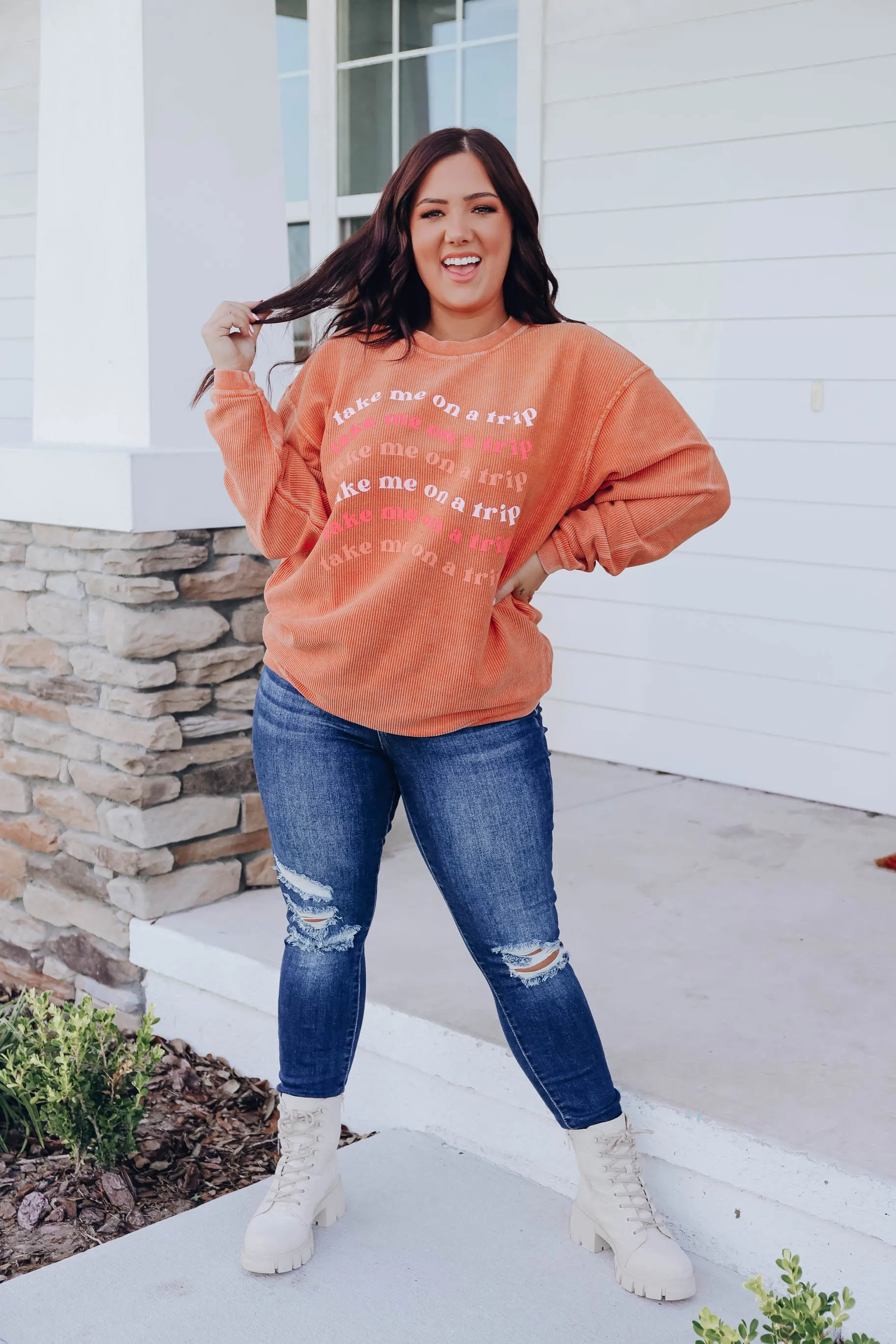 Take Me On A Trip Sweatshirt