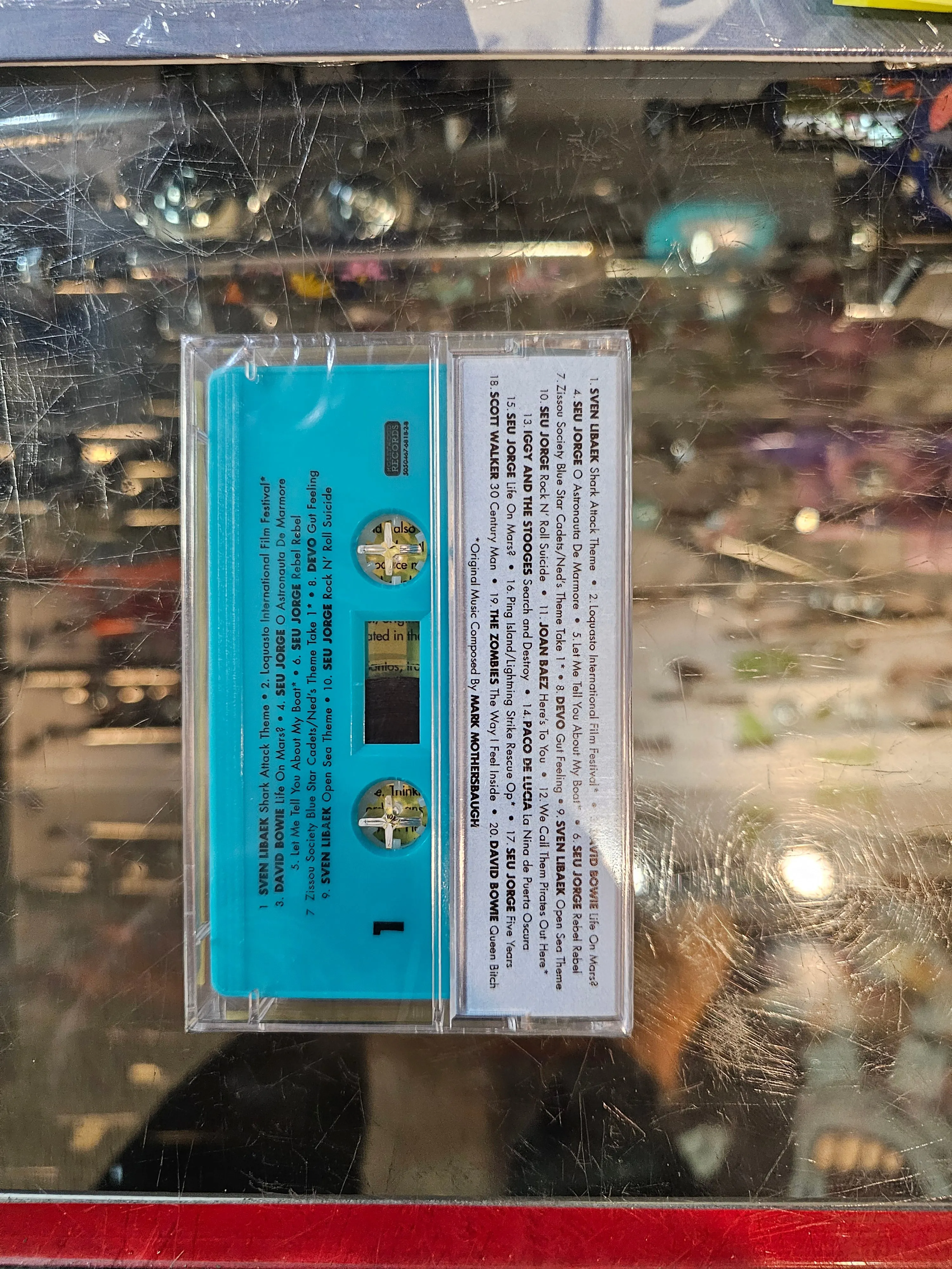 THE LIFE AQUATIC WITH STEVE ZISSOU - OST & SCORE CASSETTE *UNOFFICIAL RELEASE*