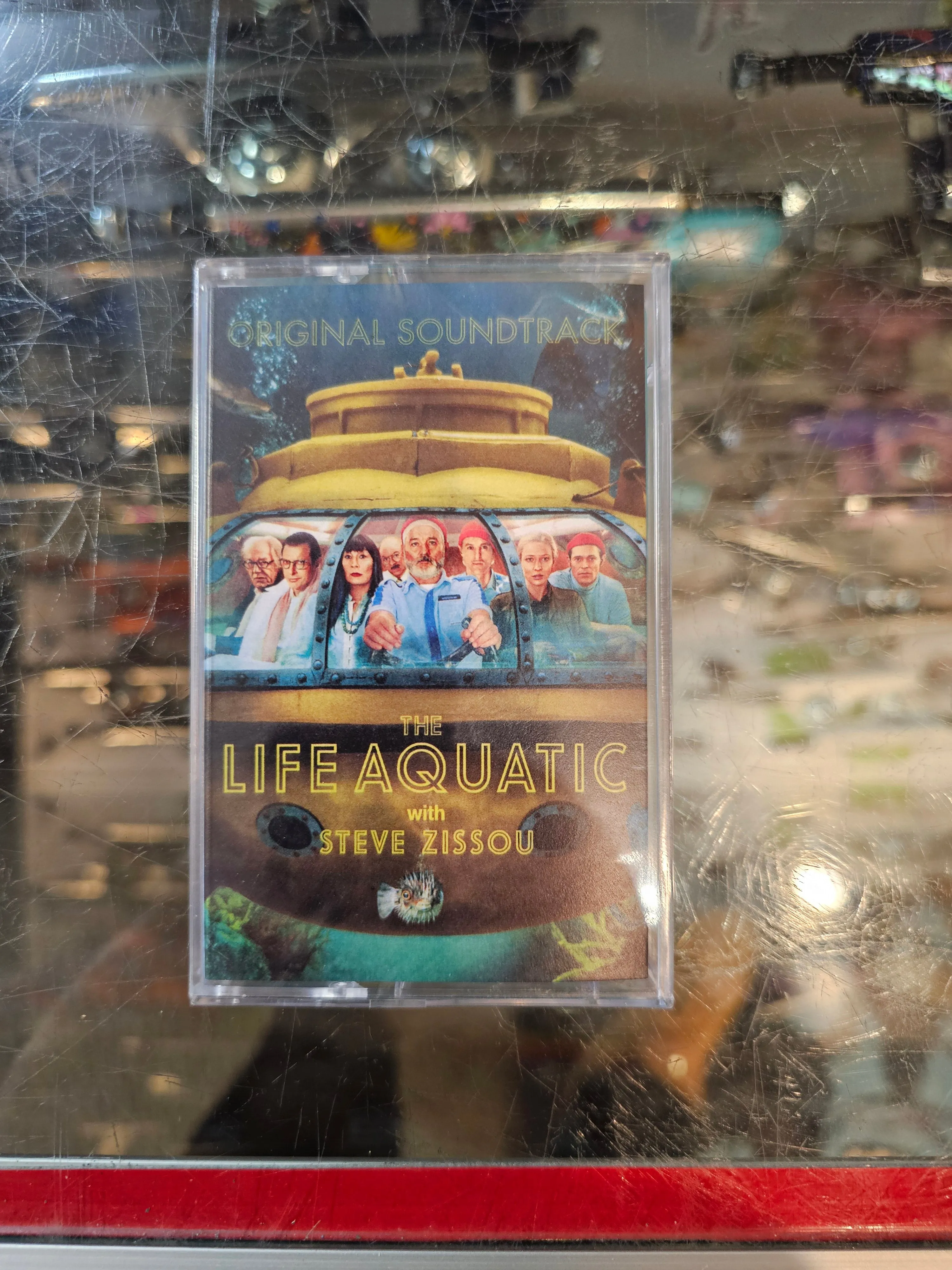 THE LIFE AQUATIC WITH STEVE ZISSOU - OST & SCORE CASSETTE *UNOFFICIAL RELEASE*