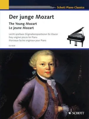 The Young Mozart, Easy Original Pieces for Piano