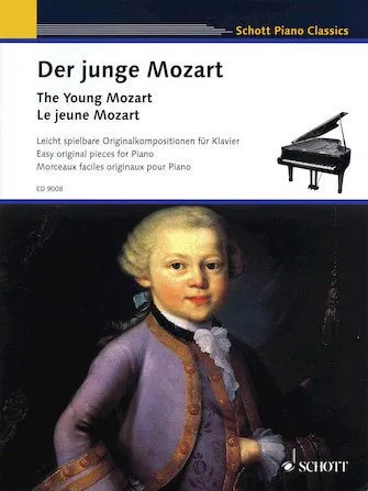 The Young Mozart, Easy Original Pieces for Piano