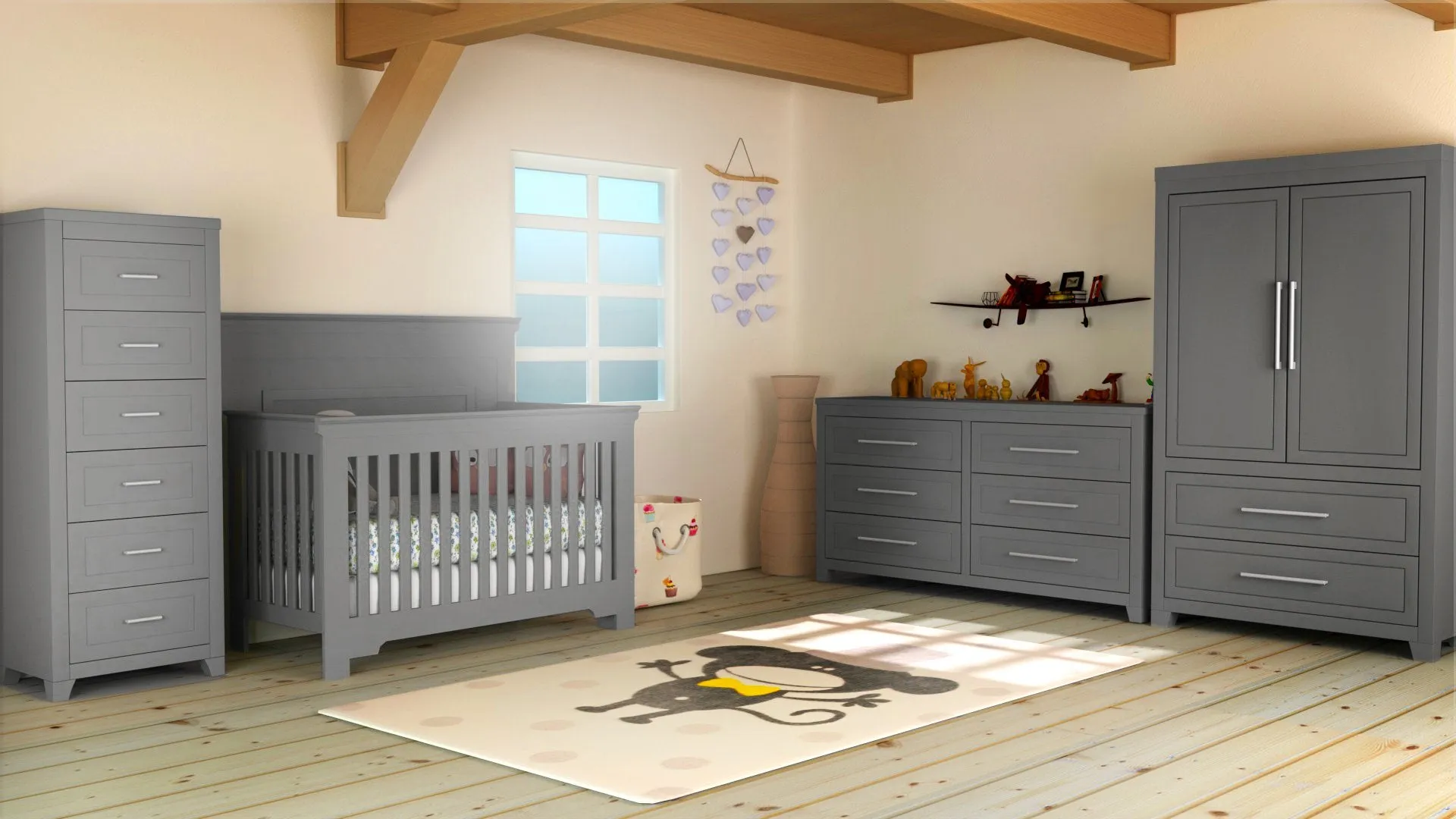 Trio collection emma- dark gray