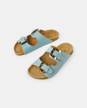 Walnut Melbourne -  Bailey Slide - Light Denim