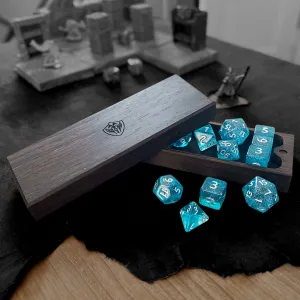 Wenge Magnetic Dice Box - Nomads Armory
