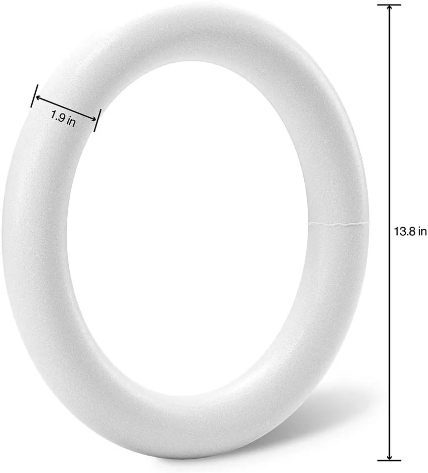 White Foam Wreath
