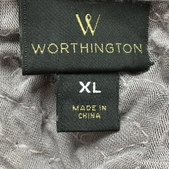 Worthington Silver Sequin Sleeveless Tank Dress Womens Size XL