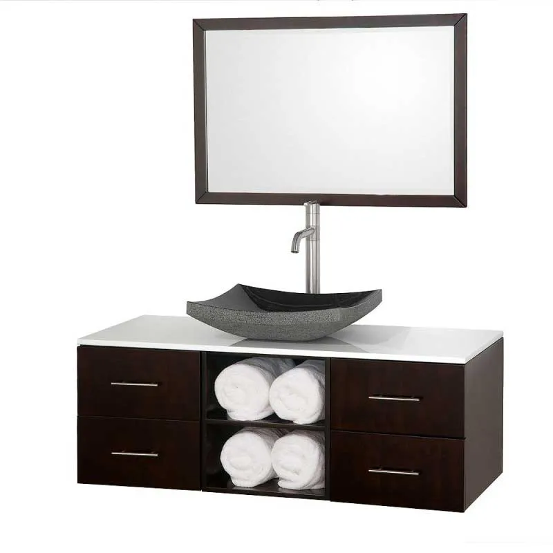 Wyndham Collection Abba 48" Vanity Set - Espresso WC-B900-48-ESP