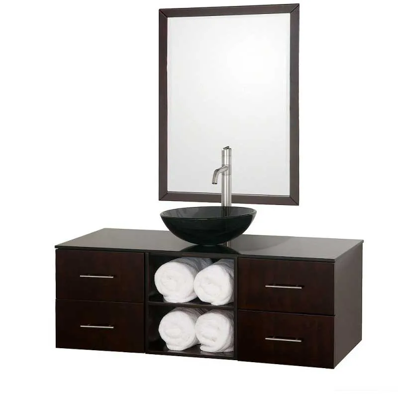 Wyndham Collection Abba 48" Vanity Set - Espresso WC-B900-48-ESP