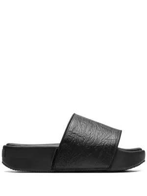 Y-3 Y-3 "Black/Black/Core White" slides
