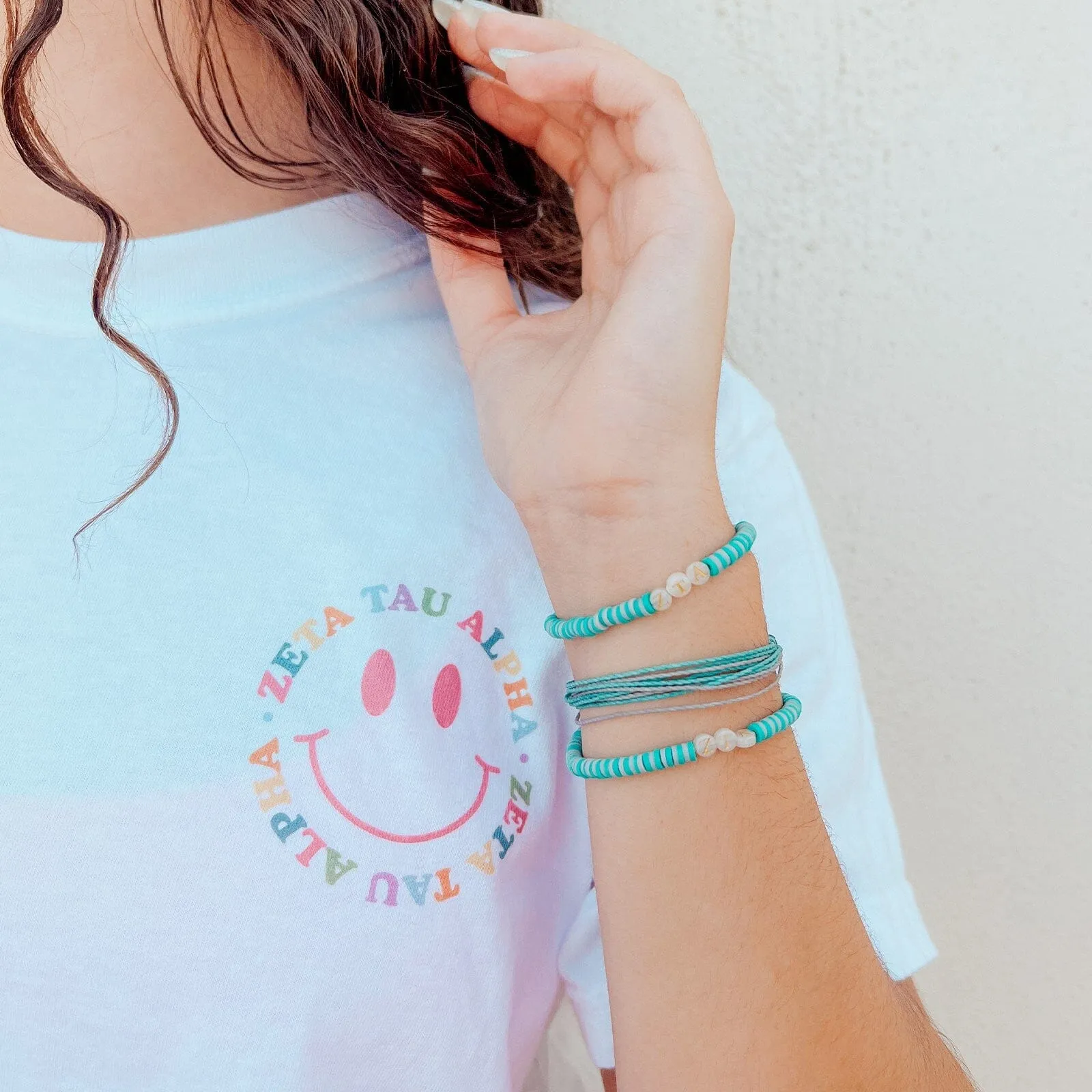 Zeta Tau Alpha Bracelet Set of 2