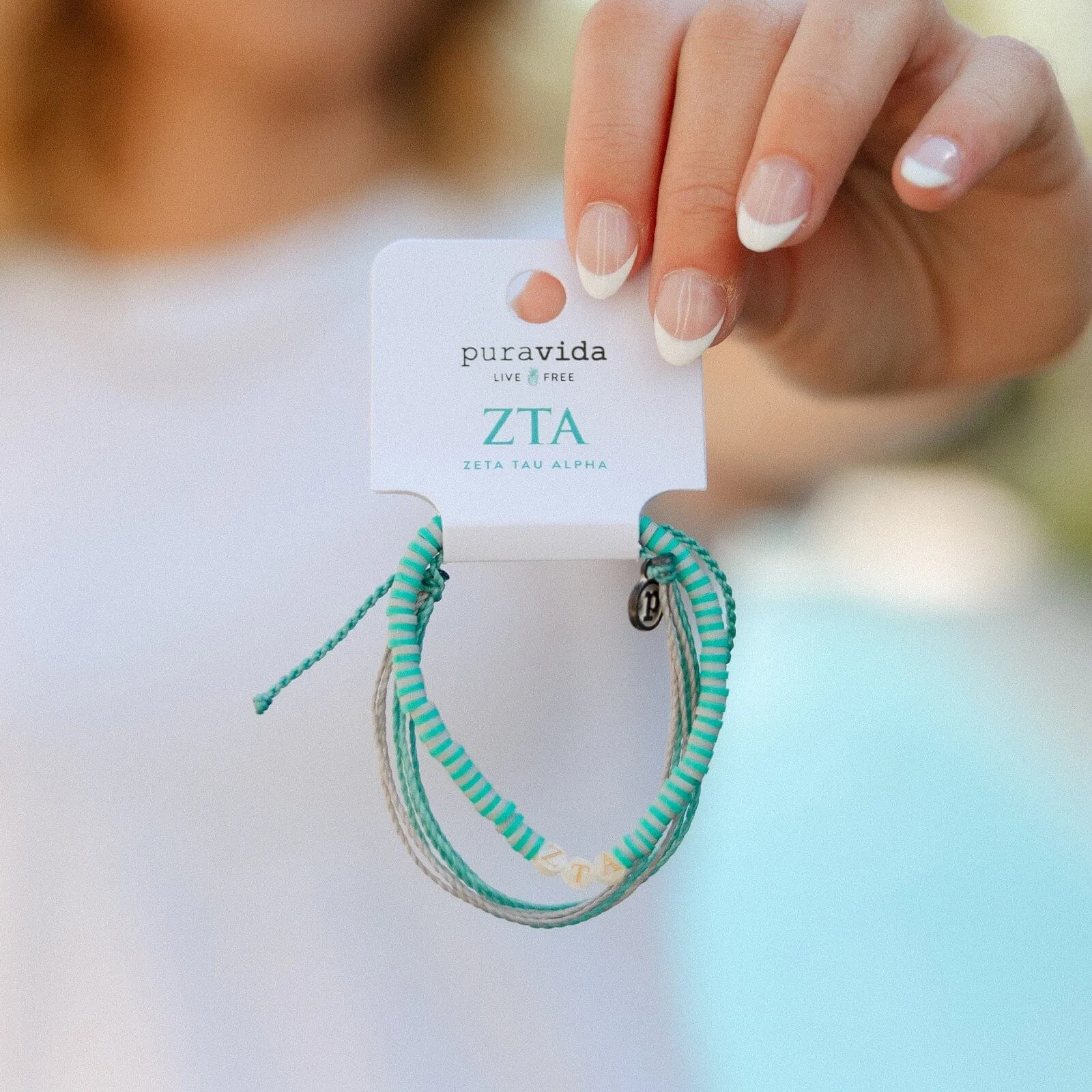Zeta Tau Alpha Bracelet Set of 2