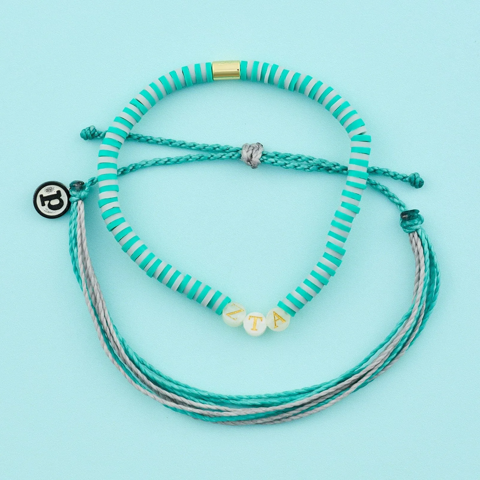 Zeta Tau Alpha Bracelet Set of 2